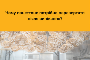 Чому панеттоне потрібно перевертати після випікання? фото