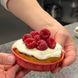 Форма для тартов и синабоне 90*20/силиконизированная/желтая/70г*м2/100 штук K047 фото 5
